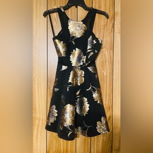 City Triangles Black Dress Junior Size 1